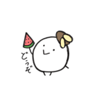 まるたろう(8月)（個別スタンプ：34）