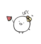 まるたろう(8月)（個別スタンプ：35）