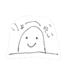 ゆる顔文字1(巴ver)（個別スタンプ：6）
