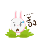 Bunbun little rabbit（個別スタンプ：35）