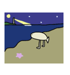 陸上型おさかなスタンプ（個別スタンプ：18）