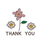 Sawasdee Thai Flowers Thank You（個別スタンプ：18）