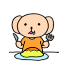 サルっぽいクマ（個別スタンプ：22）