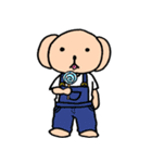 サルっぽいクマ（個別スタンプ：38）