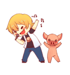 Hi, I'm Naji（個別スタンプ：38）