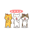 The four talking cats (word)（個別スタンプ：16）