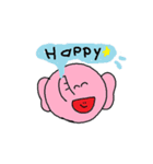 まるいともだち（個別スタンプ：3）