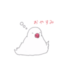 白文鳥のにちじょう（個別スタンプ：5）