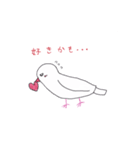 白文鳥のにちじょう（個別スタンプ：10）