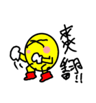 YELLOW HAPPY MAN（個別スタンプ：8）