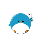 The cute little DDDD penguin（個別スタンプ：1）