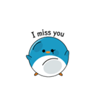 The cute little DDDD penguin（個別スタンプ：6）