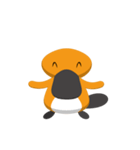 Cool platypus（個別スタンプ：7）