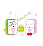 Kenny ＆ Mandy love story（個別スタンプ：8）