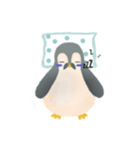 Penguin has Mustache（個別スタンプ：2）