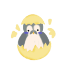 Penguin has Mustache（個別スタンプ：7）