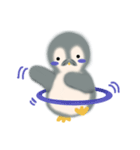 Penguin has Mustache（個別スタンプ：11）