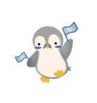 Penguin has Mustache（個別スタンプ：15）