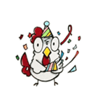 Shooken the Chicken（個別スタンプ：17）