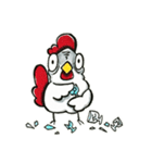Shooken the Chicken（個別スタンプ：34）