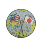 英語-日本語 変換スタンプ 待ち合わせ編（個別スタンプ：7）