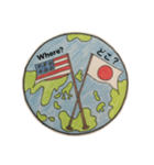 英語-日本語 変換スタンプ 待ち合わせ編（個別スタンプ：19）