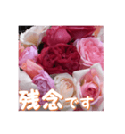薔薇の花♡RPdR・挨拶メッセージ（個別スタンプ：6）