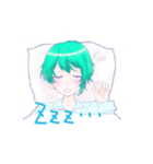 みどりな男の子（個別スタンプ：5）