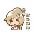 The lovely healing angel！（個別スタンプ：10）