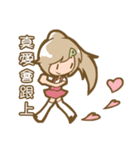 The lovely healing angel！（個別スタンプ：35）