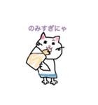 健康に気をつかうねこ（個別スタンプ：10）