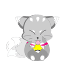 Snow fox baby（個別スタンプ：5）