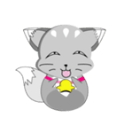 Snow fox baby（個別スタンプ：12）