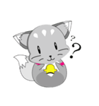 Snow fox baby（個別スタンプ：17）
