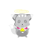 Snow fox baby（個別スタンプ：18）