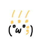 手描き顔文字スタンプ（個別スタンプ：30）