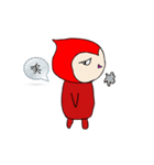 Red chatter（個別スタンプ：8）