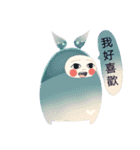 cute little RB people（個別スタンプ：8）
