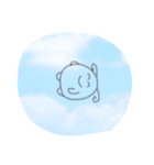 ぷにプニ丸〜やさしい笑顔〜（個別スタンプ：4）