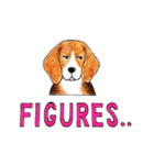 Beagle says...（個別スタンプ：30）