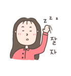 Taiwan Girl Say Korea Language4（個別スタンプ：10）