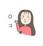 Taiwan Girl Say Korea Language4（個別スタンプ：31）