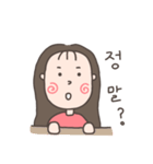 Taiwan Girl Say Korea Language4（個別スタンプ：39）