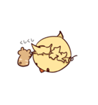 ピヨ助＆ハム助のスタンプ（個別スタンプ：7）