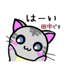 田中ねこ（個別スタンプ：1）