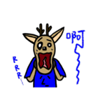 8匹の鹿（個別スタンプ：38）