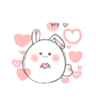 たまごうさぎのかわいいラブリースタンプ（個別スタンプ：6）
