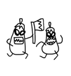 Eggplant0.1（個別スタンプ：3）