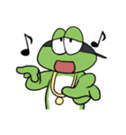二本足カエル（個別スタンプ：9）