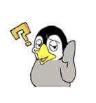 ぽっちゃりペンギンのヒトコマ（個別スタンプ：15）